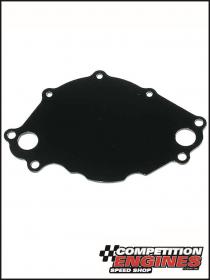 Meziere WP113S, Ford SBF Windsor 289, 302, 351  Electric Water Pump Back Plate, Black Anodized Finish